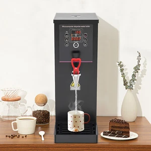 110V 2500W 10L Electric Water Boiler, Commercial Hot Water Dispenser W/Drip Tray - Picture 1 of 17