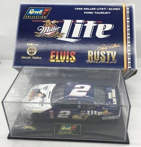 Revell Rusty Wallace 1998 Miller Lite Elvis Ford Taurus Die Cast Collection 1:24 - Picture 1 of 8