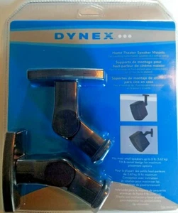 Dynex Home Theater Speaker Mounts DX-SWM2B Holds up to 8 pounds - Picture 1 of 3