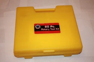 Hobby Shop Rotary Tool - 60 pc. set with Plastic hard case - Picture 1 of 5