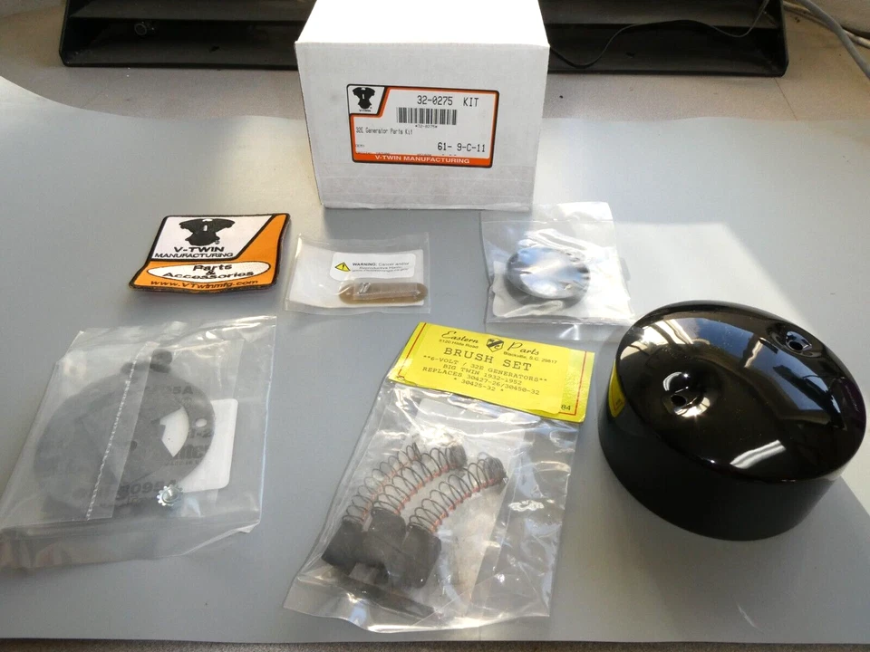 Harley Generator Parts Kit 32E EL 1936-52 1941-52 FL W 36-1952 V-Twin 32-0275 O1 - Image 1 of 4
