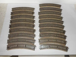 Marklin M track 5100 x 19p. HO scale. 3 rail AC only. V/Good Cond. No box. - Picture 1 of 12