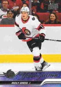 2023-24 Upper Deck Series 1 - Young Guns Ridly Greig #212 (RC) - Ottawa Senators - Bild 1 von 1