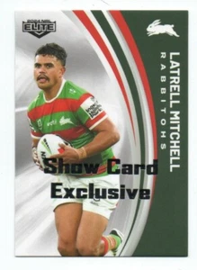 Tarjeta exclusiva de exhibición Nrl Elite 2024 (114) Latrell MITCHELL Rabbitohs - Imagen 1 de 1