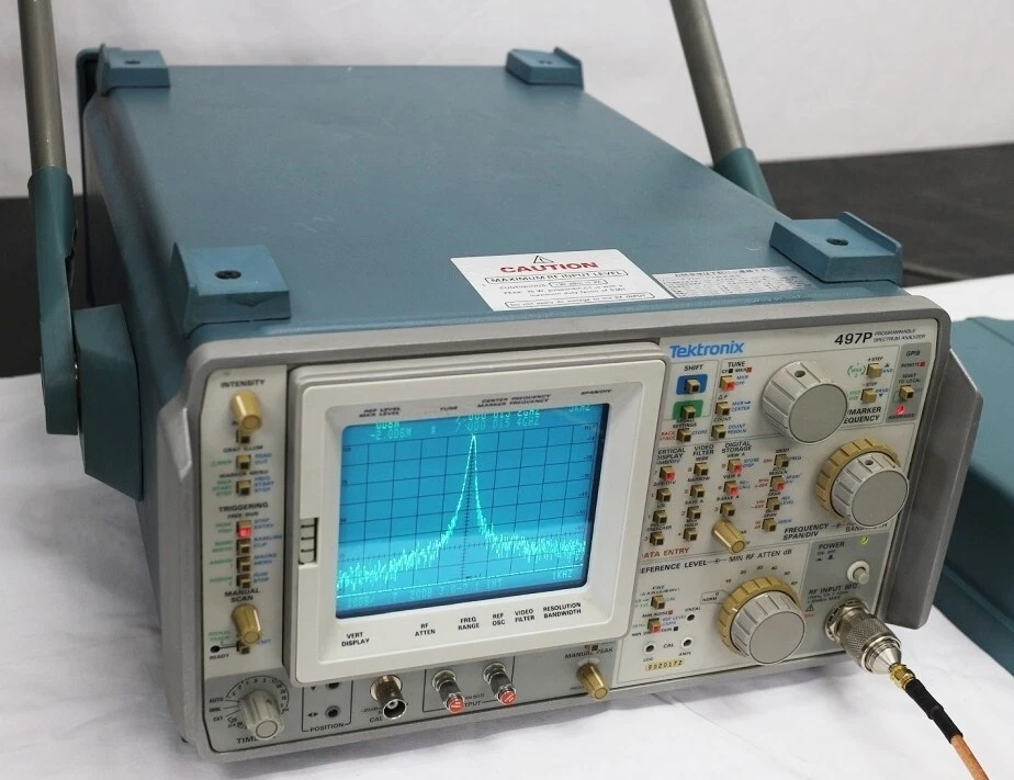 Tektronix 497P 100Hz-7GHz Spectrum Analyzer one item only From JAPAN Used item - Image 1 of 4