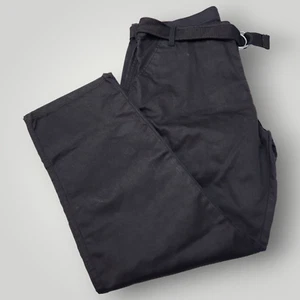 Pantalones cargo informales Jeanetix 40 negros de pierna recta para hombre nuevos con etiquetas para senderismo trekking - Imagen 1 de 13