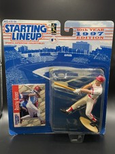 RUSTY GREER - Texas Rangers Kenner Starting Lineup SLU 1997 Action Figure & Card