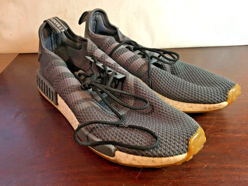 Sneakers da uomo Adidas taglia 12 LVL 029002 grigio scuro buone condizioni