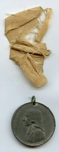John Wesley Methodism Channel Islands Medal 1884 with printed ribbon - Foto 1 di 2