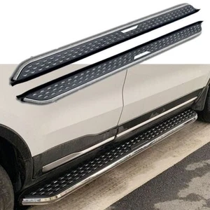 2PC Fixed Running Board fit for Jeep Grand Cherokee 2011-2021 Side Step Nerf Bar - Foto 1 di 11