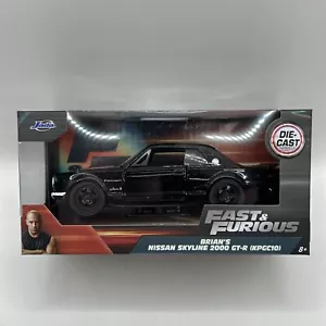 Fast & Furious Brian's Nissan Skyline 2000 GT-R (KPGC10) 1:32 Jada auto pressofusa - Foto 1 di 7