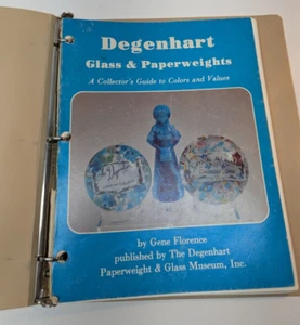 Vintage Degenhart Glas und Briefbeschwerer Sammlerhandbuch von Gene Florence 90er - Bild 1 von 16
