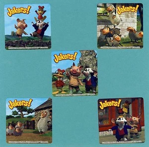 10 Jakers! - Piggley Winks - Large Stickers - Party Favors - Rewards - Picture 1 of 1