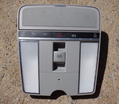 07 08 09 10 Mercedes S550 W221 CL550 consola superior techo corredizo domo mapa luz Foto 1 de 4