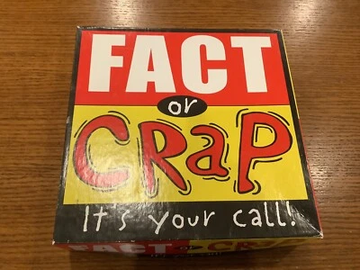 Fact Or Crap Trivia Game With Attitude Imagination Board Game 2002 Complete - Image 1 of 2