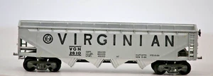 HO Scale 2610 ATHEARN Virginian 4 Bay Hopper Train  1:87 Gauge Spring Trucks - Picture 1 of 6