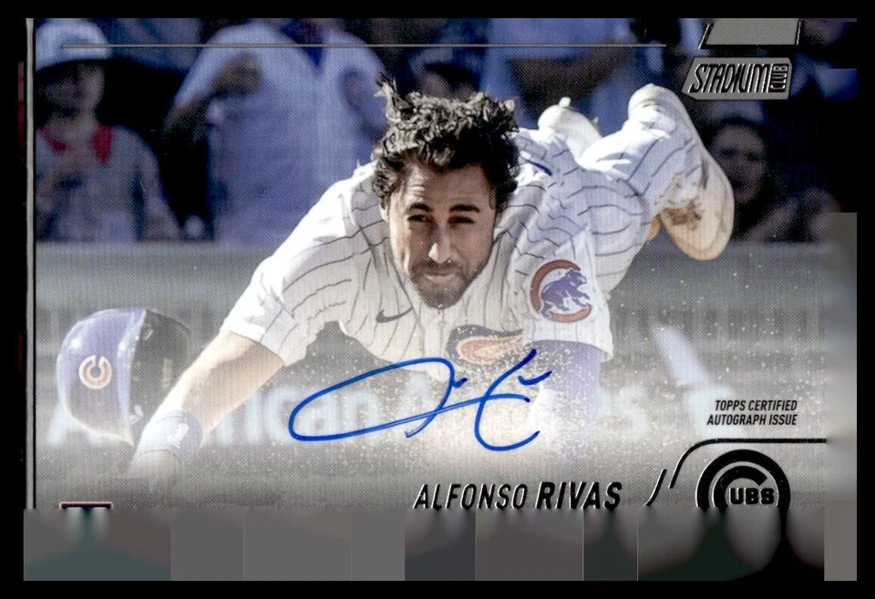 2022 Topps Stadium Club Rookie Auto #SCBA-ARI Alfonso Rivas - Image 1 of 2