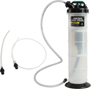 24938 Pneumatic/Manual Fluid Extractor, 9.5L Oil Extractor, Automotive Tool for - Picture 1 of 12