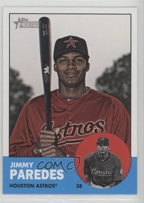 2012 Topps Heritage Jimmy Paredes #45 - Image 1 of 2