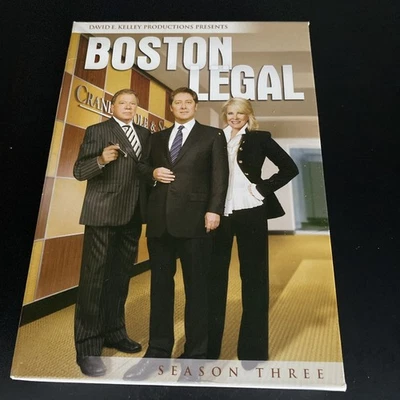Boston Legal - Complete Third Season  - (DVD) William Shatner James Spader - image 1 of 4