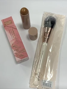 MALLY SHIMMER, SHAPE & GLOW FACE DEFINING STICK SUN-KISSED BRONZE & BRUSH - Picture 1 of 6