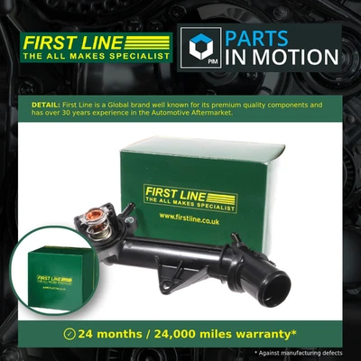 Termostato de refrigerante compatible con Fiat Idea 350 1.6D 2008 en 350A2.000 Firstline 55242072 Foto 1 de 4