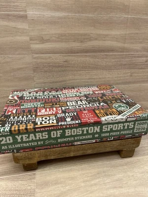 New Factory Sealed 20 Years of Boston Sports 1000 Piece Puzzle - 2020 Sully's - Image 1 of 4