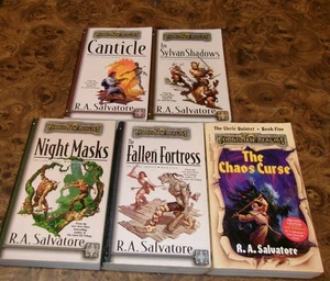 Forgotten Realms The Cleric Quintet Complete Set 1-5 R.A. Salvatore Lot - Bild 1 von 3