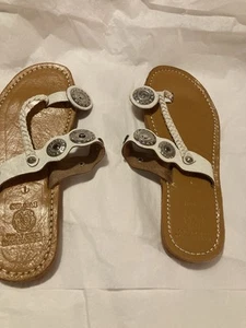 Handcrafted Moroccan Leather Sandals , Unisex Traditional Slippers Brand New! - Picture 1 of 10