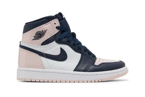 Size 9.5W/8M Nike Air Jordan 1 Retro High Atmosphere Pink Bubblegum (DD9335-641) - Picture 1 of 1