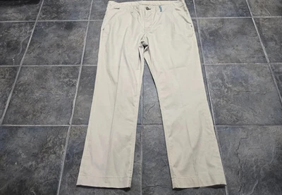 Брюки ROBERT GRAHAM Classic Yates Chino 40x31 средняя посадка бежевые хаки - Изображение 1 из 4