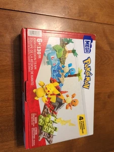 Pokémon Kanto Region Team Pikachu Squirtle Bulbasaur MEGA Construx Charmander - Bild 1 von 9