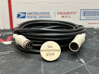 Cable de interconexión para Kenwood - 15 pies 8 pines DIN 262° vintage de la vieja escuela Foto 1 de 4