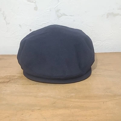 Pendleton Azul Oscuro Gorra de Newsboy Gorra Cabbie Lana Sólida Talla Mediana Foto 1 de 4