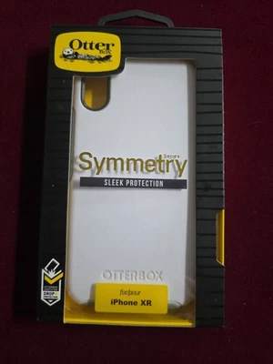 OtterBox Symmetry For iPhone  XR White/Gray - Imagem 1 de 3