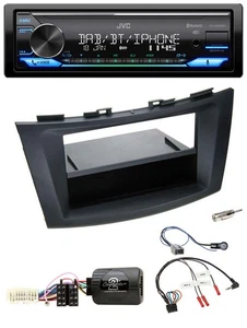 JVC Bluetooth DAB USB Lenkrad Autoradio für Suzuki Swift Sport ab 2011 schwarz - Bild 1 von 11