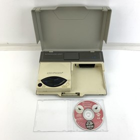 NEC PC Engine Interface Unit & CD-ROM2 IFU-030 CDR-30 Tested Works Japan 0687 HJ