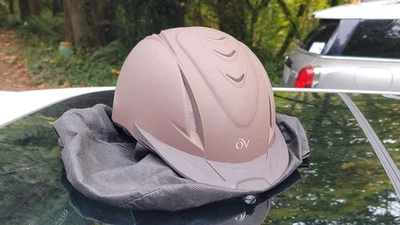 Casco OVATION OV Beige/Tostado M/L Caballo Equitación 57-61 Foto 1 de 4