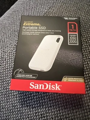 SanDisk Extreme PRO 1TB Portable SSD V2 USB 3.2 Gen2x2 Type-C 2000MB/s NEW - Image 1 of 2