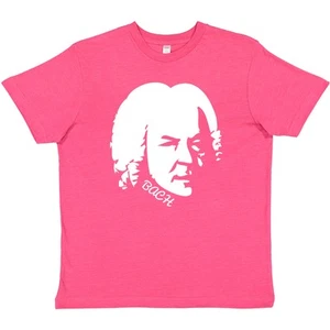 Inktastic Bach Music Classical Composer Youth T-Shirt Musician Musical Teacher - Picture 1 of 3