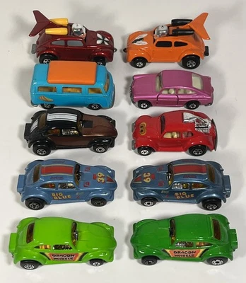 Bonito Matchbox Lesney Superfast Volkswagen VW Lote de 10 Camper Beetle Bug 1600 Foto 1 de 4