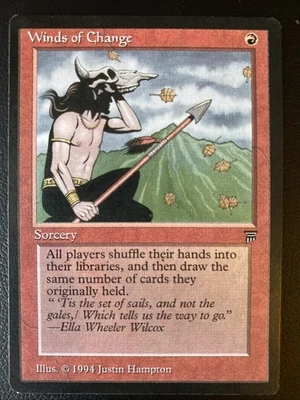 English - MTG Winds Of Change - NM - Legends - Image 1 of 2