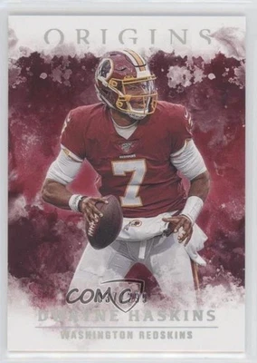 2020 Panini Origins Red /299 Dwayne Haskins #17 - Image 1 of 2