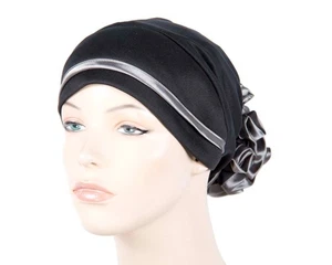 Black Muslim fashion ladies turban by Max Alexander. Fashion, casual or chemo - Picture 1 of 6