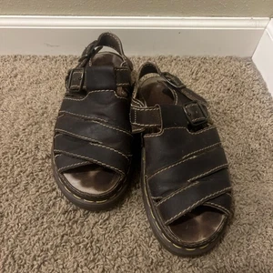 Vintage Fisherman doc martens dr martens Sandals Size 7 Women 6 Men Rare Dune - Picture 1 of 10