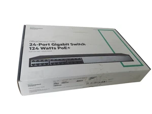 HPE OfficeConnect 1420 24G PoE+ Switch 24 Port 12 PoE+ JH019A - Free shipping - Picture 1 of 3