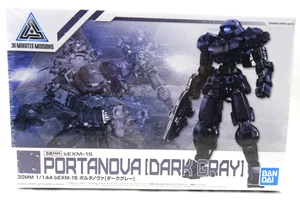 BANDAI 30MM 1/144 bEXM-15 Portanova Dark Gray Colored Plastic Model Kit SEALED - Picture 1 of 3