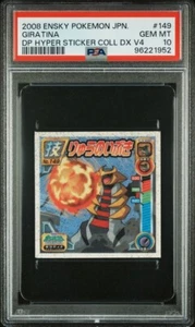PSA 10 POKEMON AMADA ENSKY GIRATINA DP HYPER STICKER SAMMLUNG DX V4 GLITTER  - Bild 1 von 7