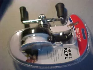 NEW EAGLE CLAW Inline Ice 5BB Fishing Reel #ECILIRWH for rod jigs free spool - Picture 1 of 4