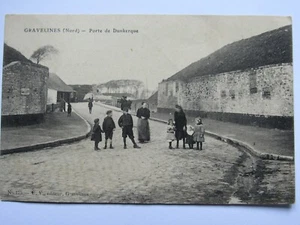 09H19 Antigua CPA Tarjeta Postal Gravelines Norte Puerta De Dunkerque 1910 - Imagen 1 de 2
